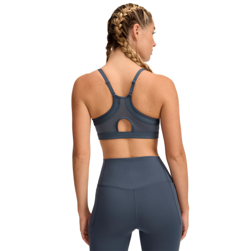 UA Infinity Low 2.0 Bra-BLU GRY-044