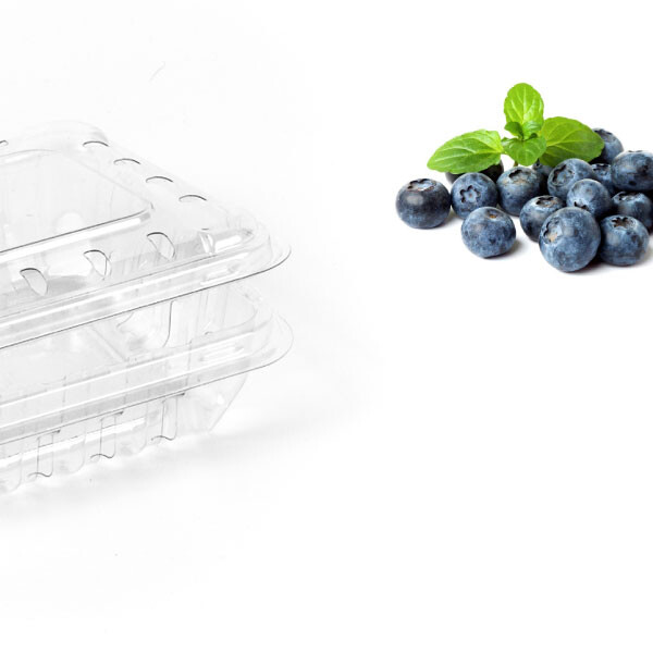 BLISTER BERRIES CON VENTILACION 12X12X4 CM. TRANSPARENTE