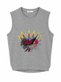 MUSCULOSA MONACO TIGER GRIS