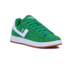 Championes Pony Lifestyle Square Gamuza Hombre Verde-Blanco