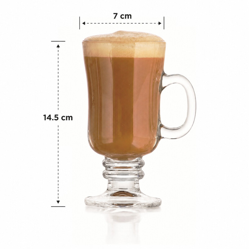 Taza De Vidrio Para Capuchino 250ml - Por unidad Taza De Vidrio Para Capuchino 250ml - Por unidad