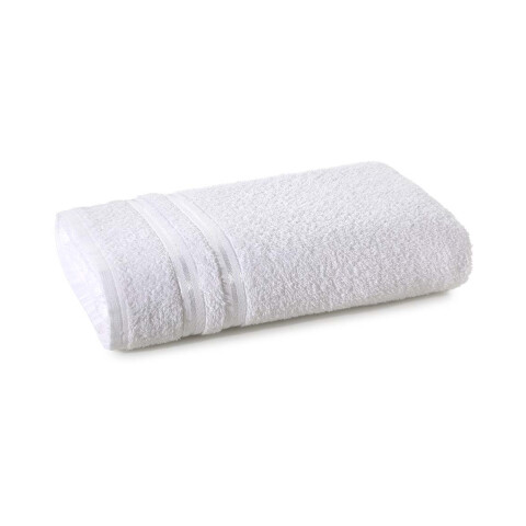 Toalla Baño Dohler Dueto 65 x 130 cm 100% Algodón Blanco