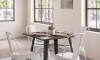 Juego de comedor 4 sillas tolix 70 Blanco