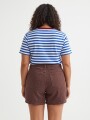 SHORT MACEIO CHOCOLATE