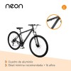 Bicicleta Montaña Bike Ruta R29 Freno Disco Acero Negro