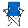 Silla plegable capitán con apoya brazos FB306 AZUL