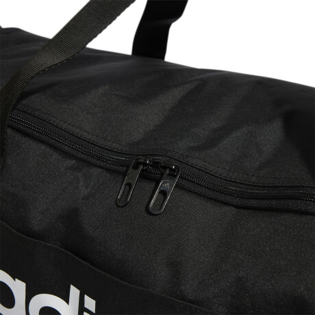 Bolso Adidas Linear Duffel Negro - Blanco