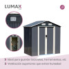 Caseta Galpon Jardin Lumax Hampton Gris Oscuro Caseta Galpón Jardín Lumax Hampton Gris Oscuro 193x121x190 Caseta Galpon Jardin Lumax Hampton Gris Oscuro Caseta Galpón Jardín Lumax Hampton Gris Oscuro 193x121x190