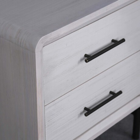 MESA DE LUZ 1 CUERPO MADERA BLANCO WESTBROOK
