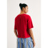 BLUSA FEM VERMELHO ESCURO