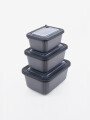 CONTENEDORES LINE SET X 3 GRIS