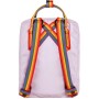 Mochila Fjallraven Kanken Rainbow Mini Unisex Pastel Lavender-Rainbow