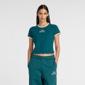 Remera New Balance de Dama - - WT61Y33QAAV GREEN