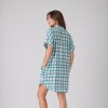 Vestido Camisero Pupa Estampa Verde