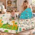 Alfombra Plegable Para Bebes Niños Reversible Antigolpes IMBACK Color Blanco Alfombra Plegable Para Bebes Niños Reversible Antigolpes IMBACK Color Blanco
