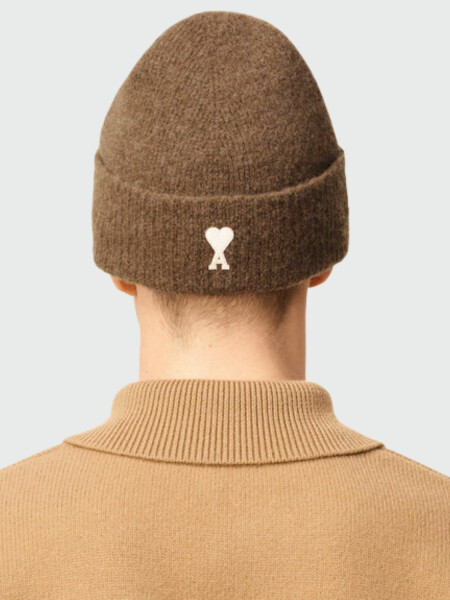 AMI PARIS - Gorro Cuore Alpaca Naranja