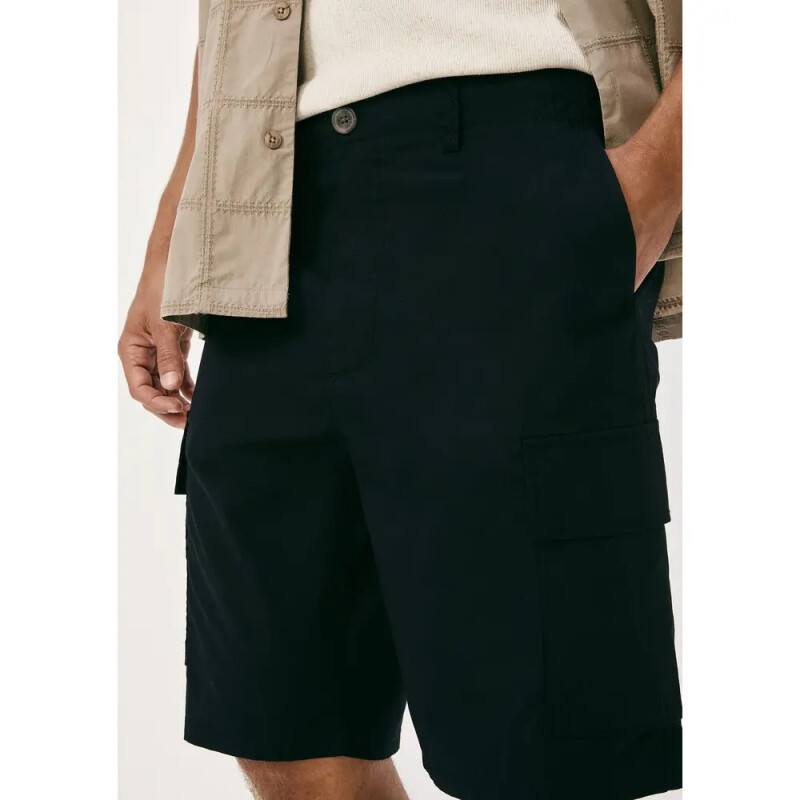 BERMUDA MASC PRETO ESCURO