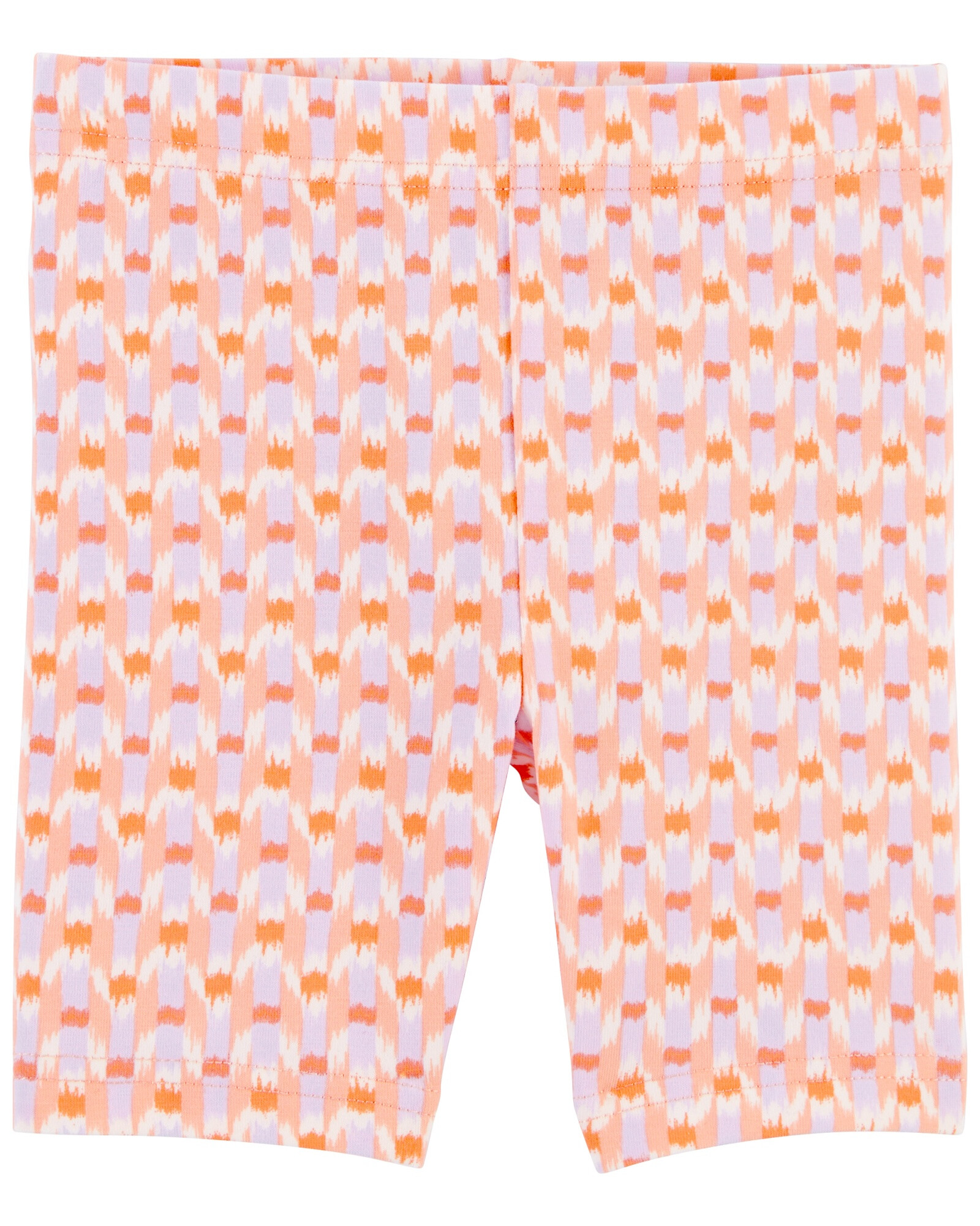 Short ciclista de algodón, estampado Sin color