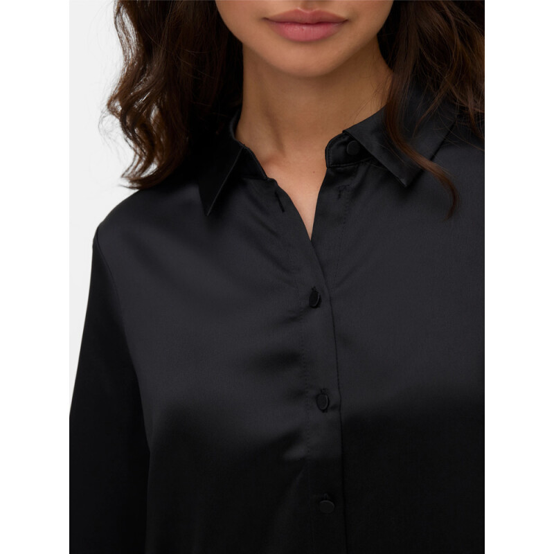 VMMERLE LS SHIRT WVN GA NOOS BLACK