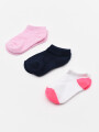 MEDIAS NIÑO PACK 3 PCS ROSA VIEJO