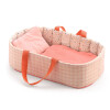 Capazo Bassinet para muñeca Pink Pomea Djeco Capazo Bassinet para muñeca Pink Pomea Djeco