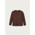 CAMISETA ML MASC MARROM ESCURO
