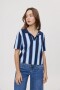 REMERA FEVORA Azul Marino