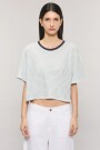 REMERA ST TROPEZ STRIPES KSK Celeste