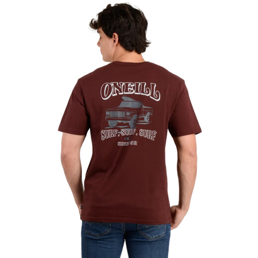 Remera Oneill Daily Driver - Bordó Remera Oneill Daily Driver - Bordó