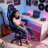 Silla Gamer Ergonomica Escritorio Reclinable Soporta 200kg Imback Negro con Azul Silla Gamer Ergonomica Escritorio Reclinable Soporta 200kg Imback Negro con Azul
