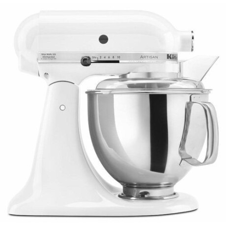 Batidora planetaria Artisan Blanca 4.8 lts KitchenAid KIT-KSM150PSEWH Batidora planetaria Artisan Blanca 4.8 lts KitchenAid KIT-KSM150PSEWH