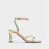 STELLARE OTHER BLACK LEATHER GOLD