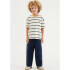 CAMISETA MM AZUL CARIBE/CHUMBO/BLANCO