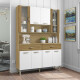 Cocina Golden 8 Puertas Kits Paraná Freijó Supremo Ripado Cocina Golden 8 Puertas Kits Paraná Freijó Supremo Ripado