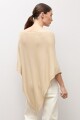 Capa tejida lurex beige