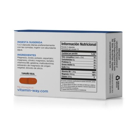 ¡OFERTA IMPERDIBLE! Vitaminway Magnesio + B6 30caps ¡OFERTA IMPERDIBLE! Vitaminway Magnesio + B6 30caps