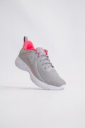 Calzado Deportivo. Gris y Rosa.
