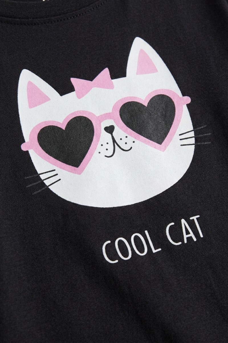 Camiseta manga larga NEGRO