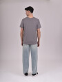 REMERA NAUPLIA GRIS OSCURO
