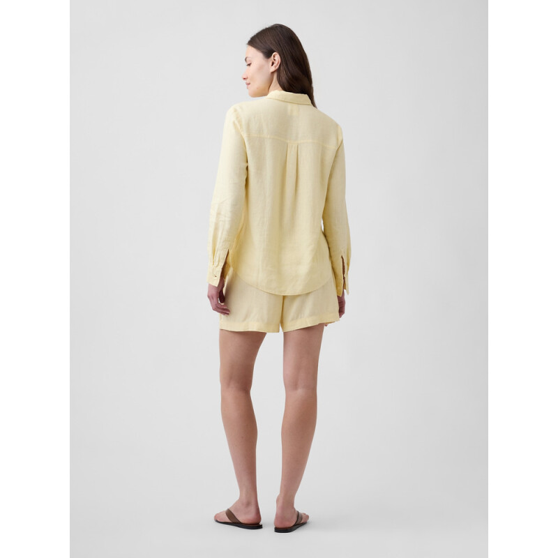 V-LINEN 4IN EASY SHORT MAIZE