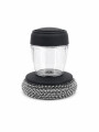 ESPONJA CON DISPENSADOR DE JABON GRIS