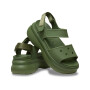 Sandalias Crocs Soho Y Strap Sandal W Mujer Army Green