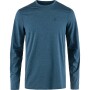 Polo Fjallraven Abisko Day Hike LS M Hombre Indigo Blue