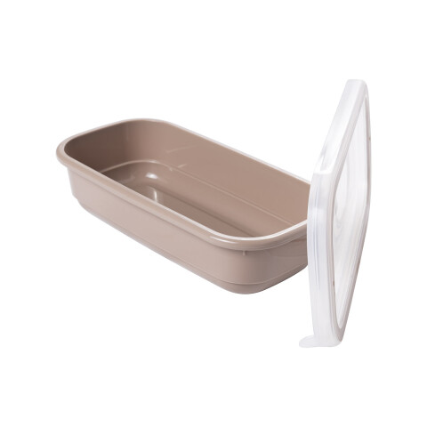 Pote Lume rectangular 600 ml BEIGE