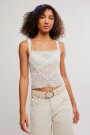 MUSCULOSA ENCAJE LOVE AND LACE Marfil