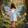 Alas De Hada Mariposa Con Luces Led Para Niñ@s Alas De Hada Mariposa Con Luces Led Para Niñ@s