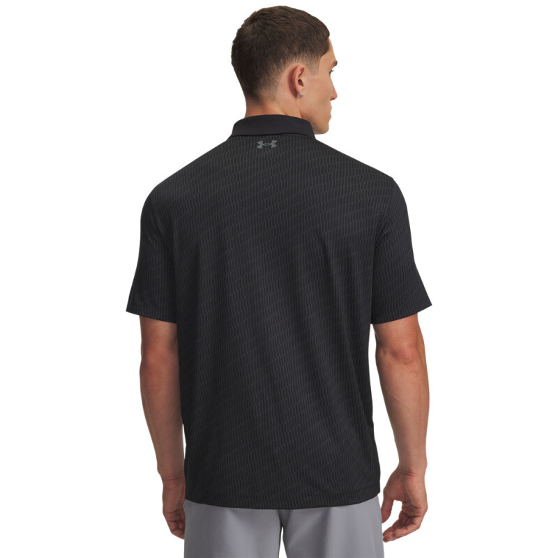 UA Matchplay Printed Polo-BLU BLK-010