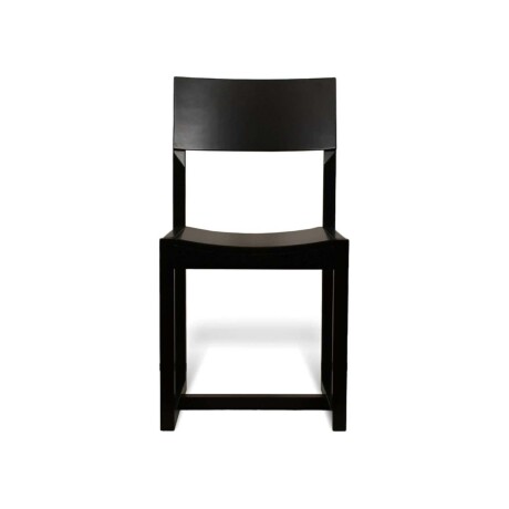 SILLA DE COMEDOR MADERA NEGRO ÉBANO