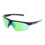 Lentes De Sol Reebok Flotante De Policarbonato Negro/Verde
