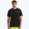 Remera de manga corta regular Stay Exploring Tnf Black